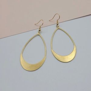 NWOT gold hoop earrings